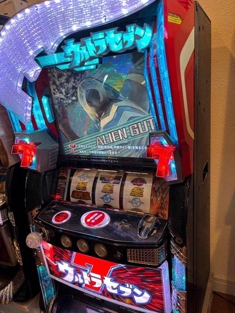 パチスロ　ウルトラセブン　実機