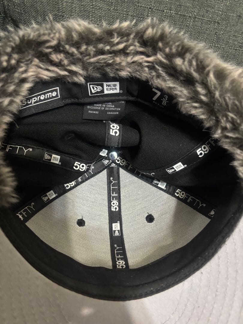 帽子 Supreme ear flap cap NEW ERA 7 3/8