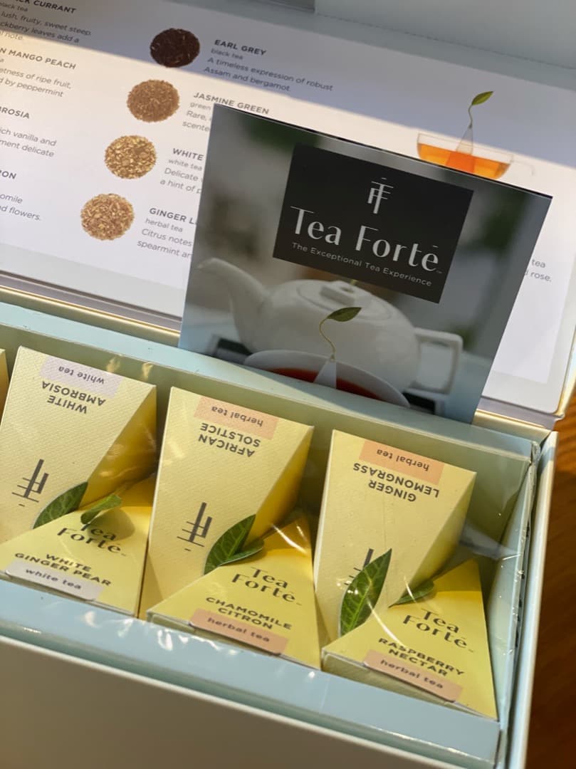 Tea Forte 紅茶 ティーフォルテ ティーテイスティングダブル ２０個