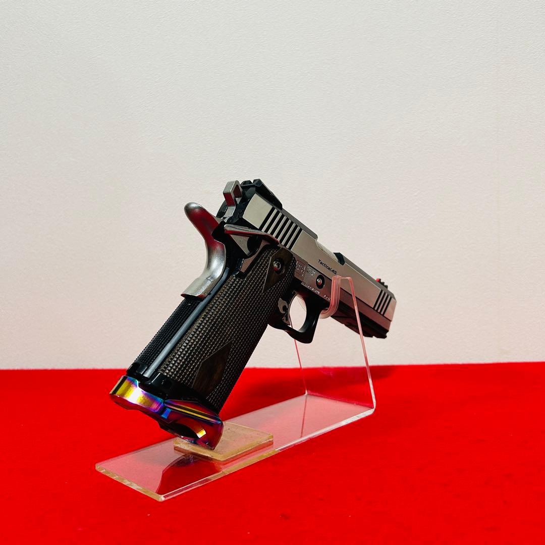 東京マルイ　ハイキャパカスタム　デュアルステンレス　ガスブロ