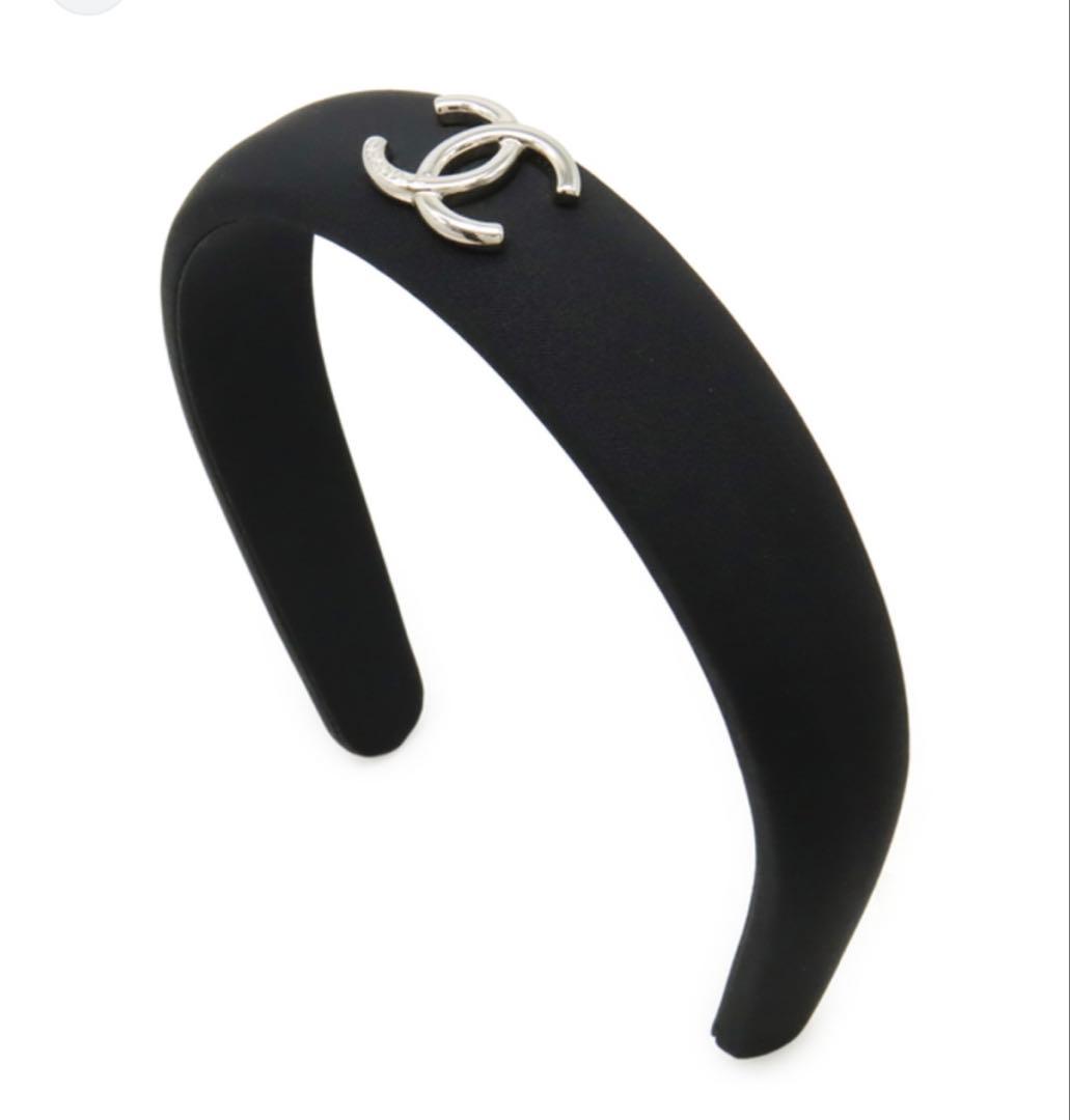 CHANEL ブラック カチューシャ