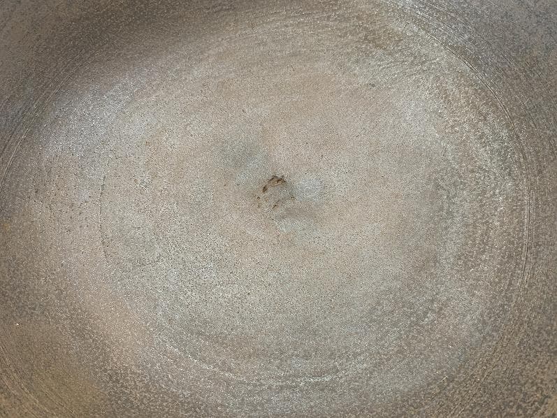 古道具 大きな和鉄鋳の鉄鍋 直径(外径）約61㎝ 古民具 大鍋 深鍋 茹で鍋