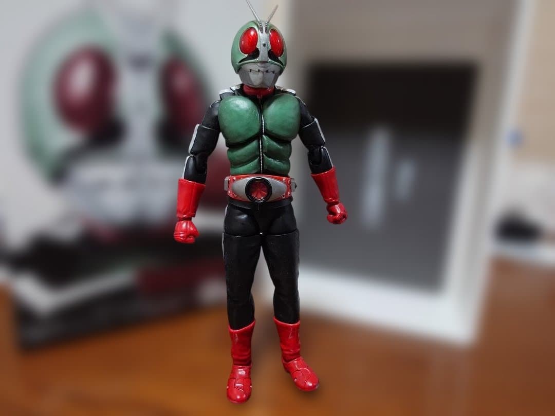 真骨彫　仮面ライダー新1号＆新2号