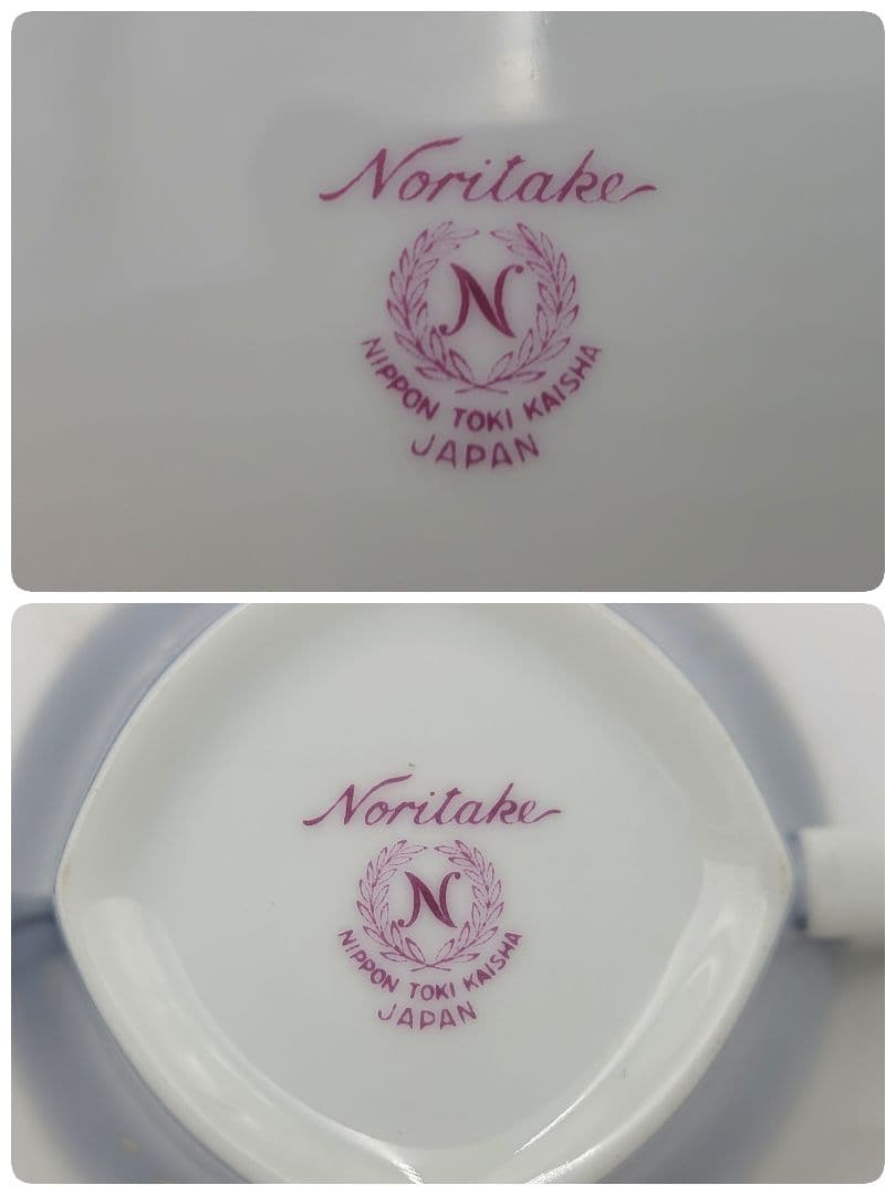 オールドノリタケ　カップ&ソーサー6客　金彩　1954～1966年製