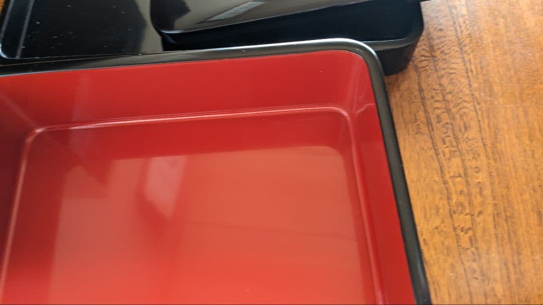 輪島塗天然目四段重箱