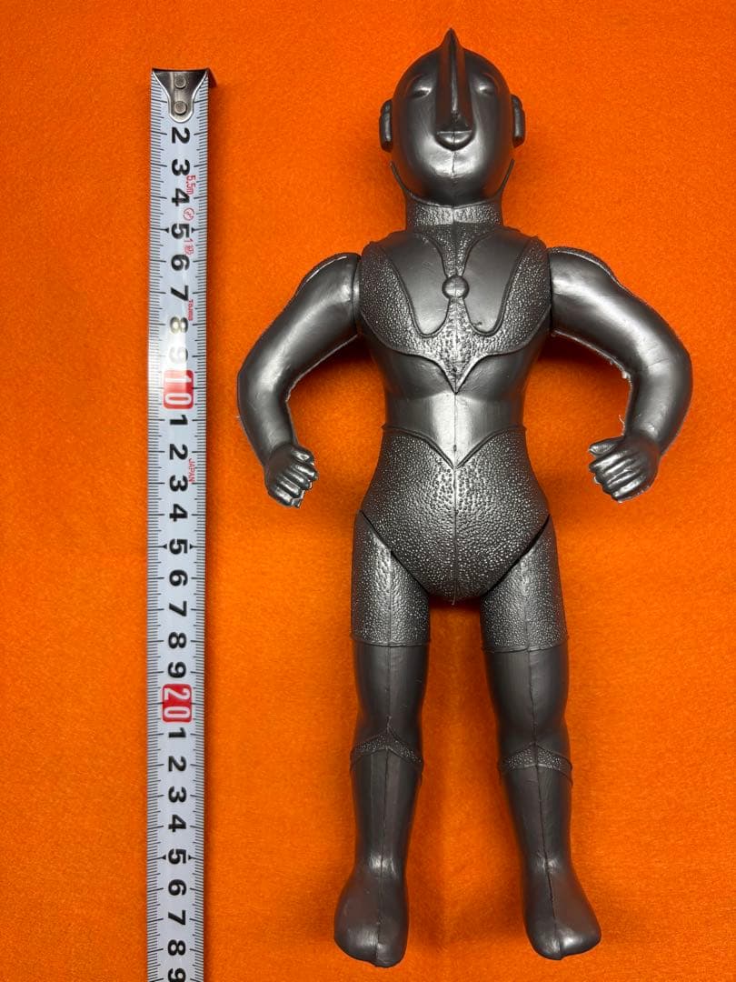 当時物 ウルトラマン 無版権 ポリ製 約25cm マルサン ソフビ 1期風