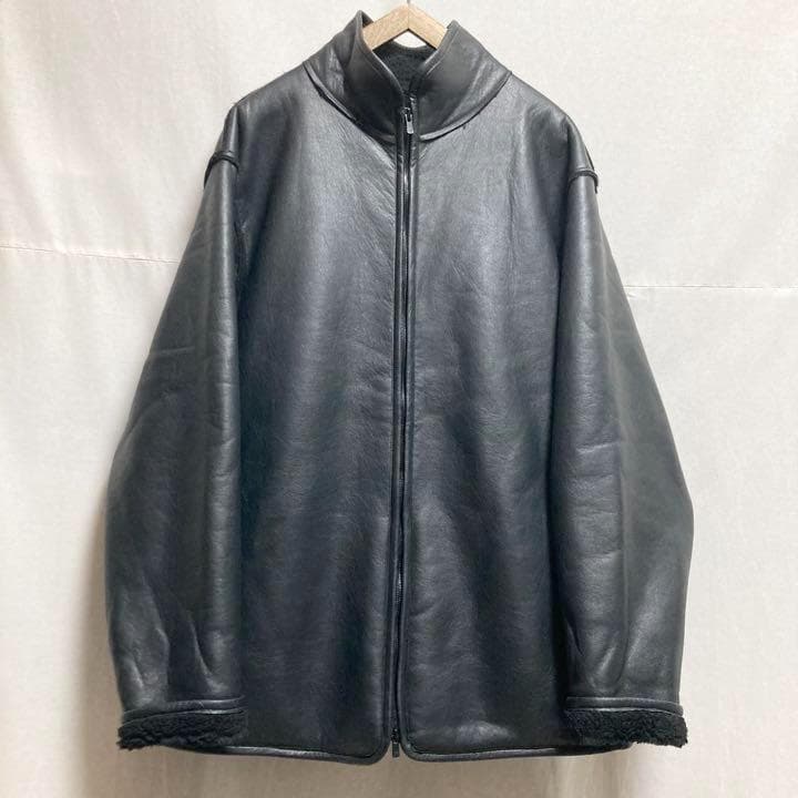 XLサイズ！Needles フェイクレザースタンドボアジャケット