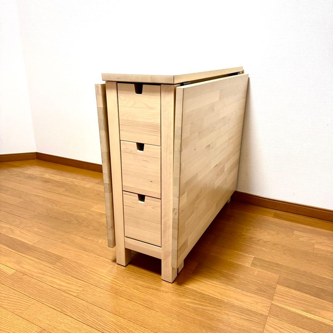 週末限定セール！【極美品】IKEA NORDEN ゲートレッグテーブル