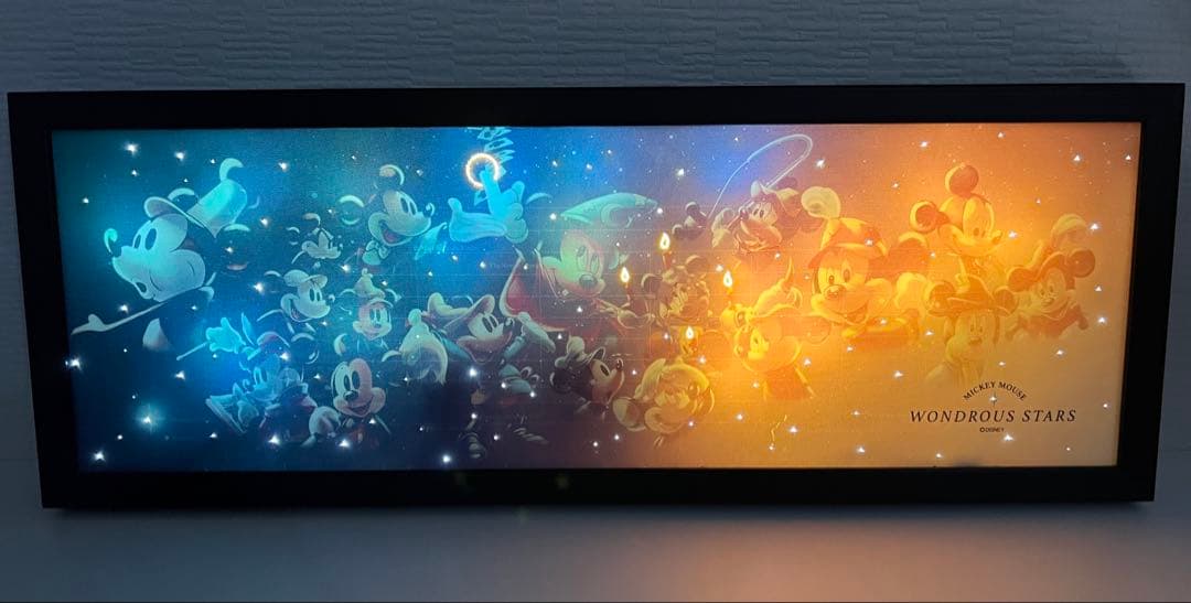 WONDROUS STARS ミッキーLEDアートボード