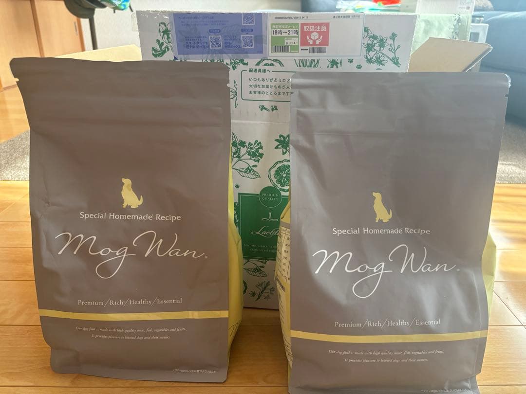 Mog-Wan ドッグフード　1.8kg ×2袋