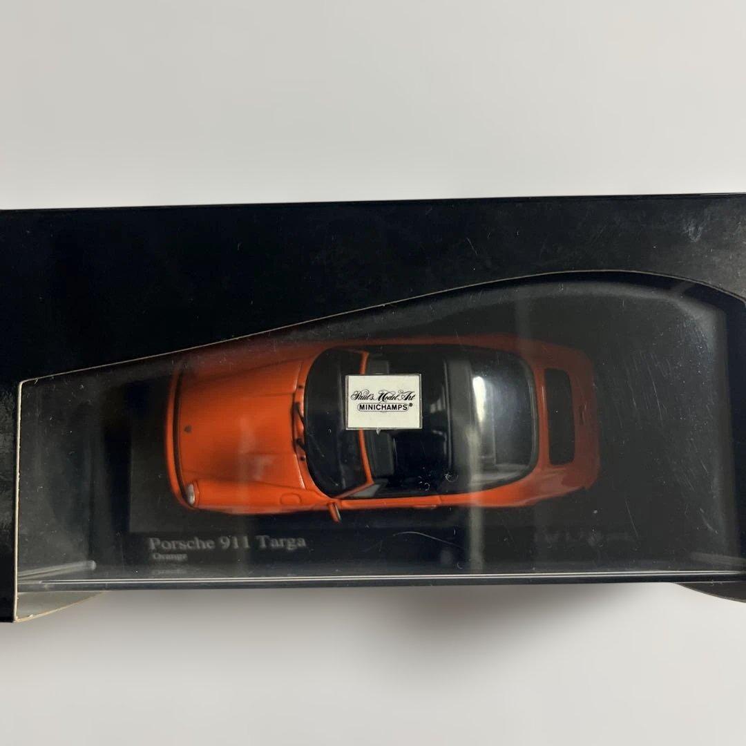 MINICHAMPS Porsche 911 Targa 1977 オレンジ