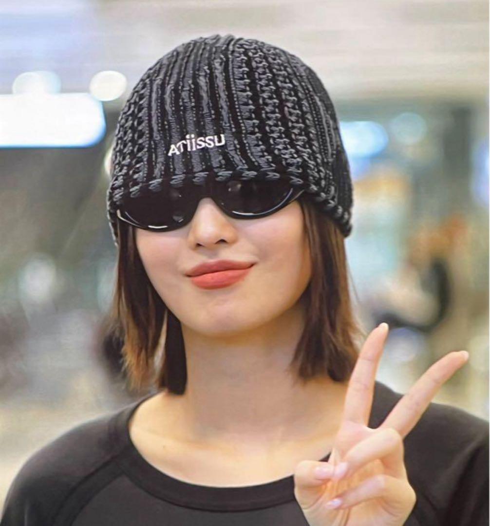 最終セール⚪︎atiissu ビーニー　twiceモモ私物着用