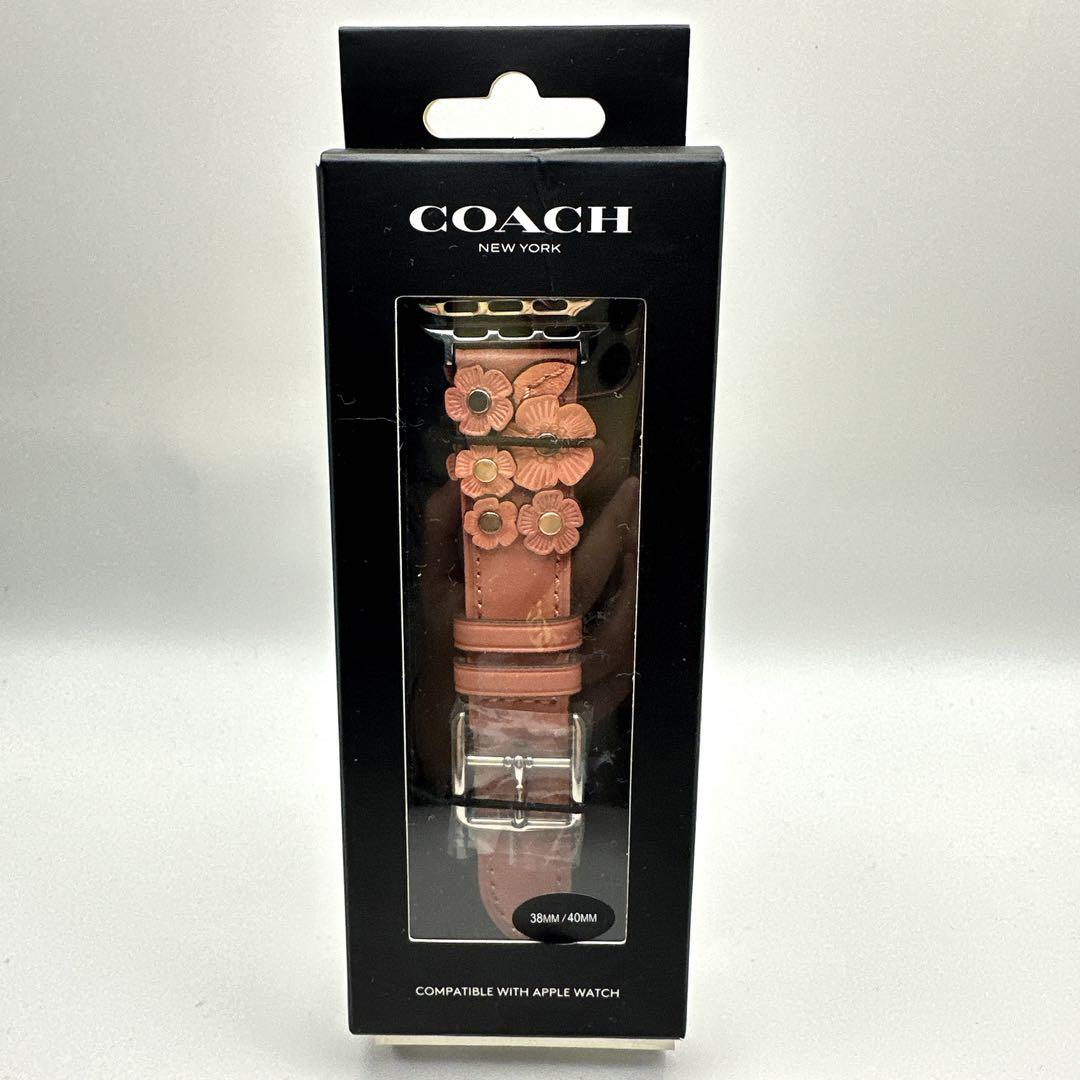 新品未使用COACH　ティーローズ　アップルウォッチ 38MM/40MM