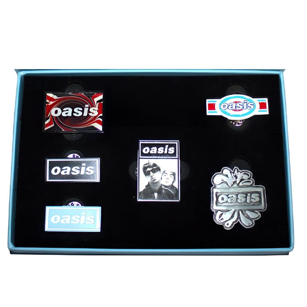 OASIS オアシス『Collectable Pin Badge 6個セット』