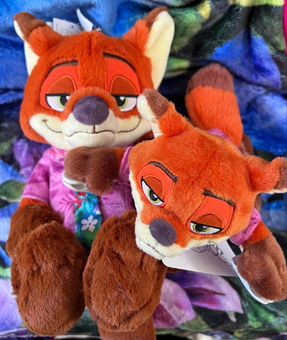 ディズニーリゾート ズートピア2ニック ぬいぐるみペンケース 肩のせぬいぐるみ