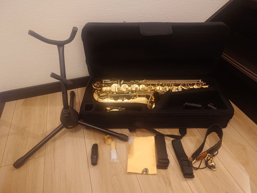 Easter アルトサックス ケース·お手入れ用品·スタンド付きセット