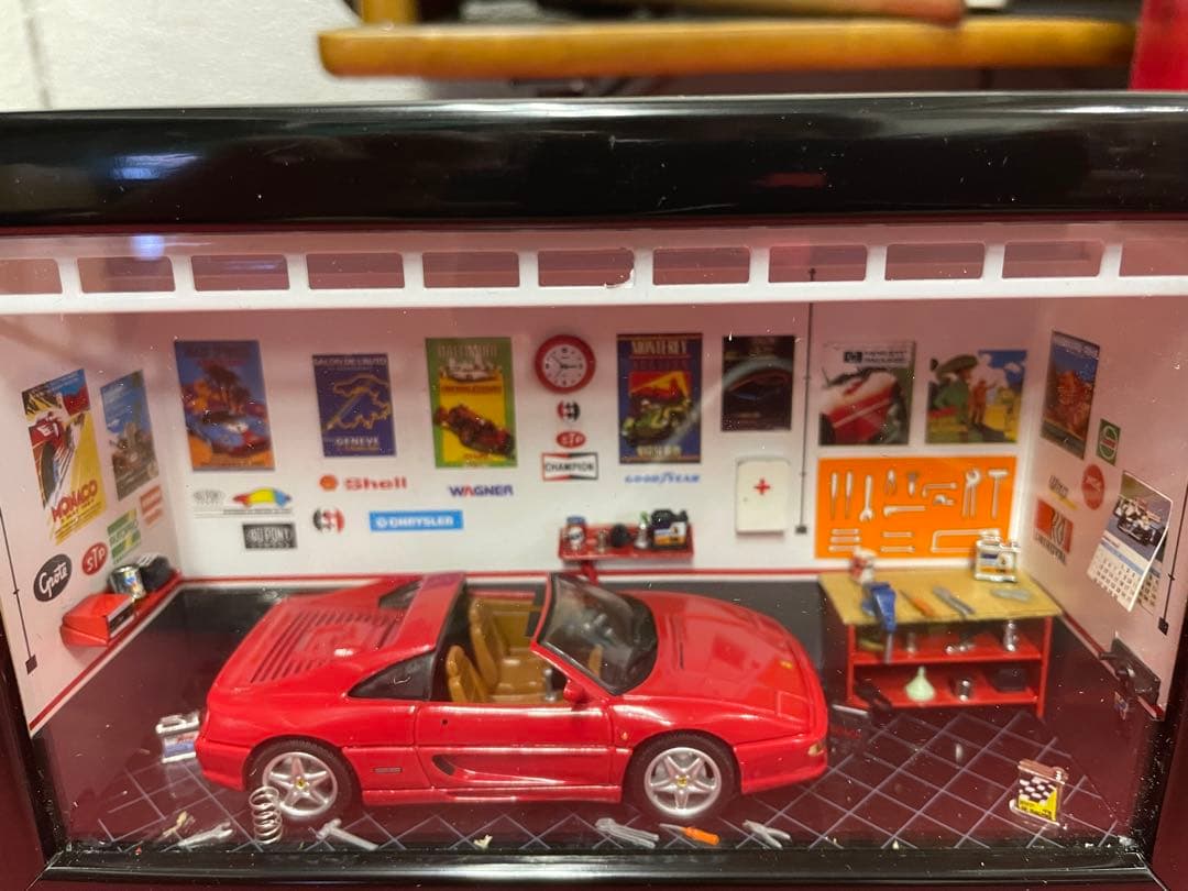 フェラーリ　ミニガレージセット