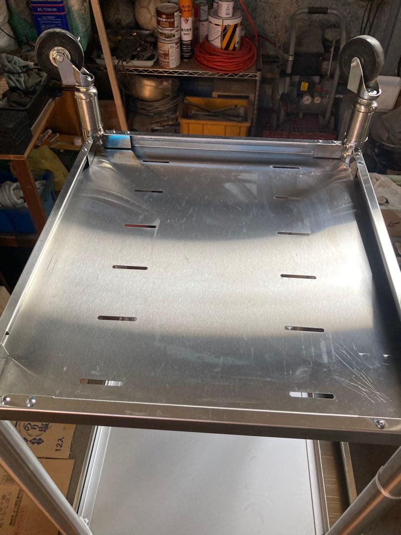 Maruzen ステンレス作業台 B キャスター付き