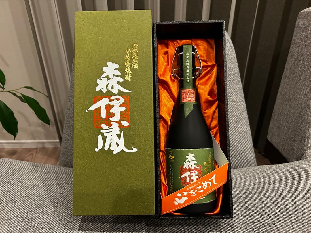 長期洞窟熟成酒 かめ壺焼酎 森伊蔵 芋焼酎 720ml