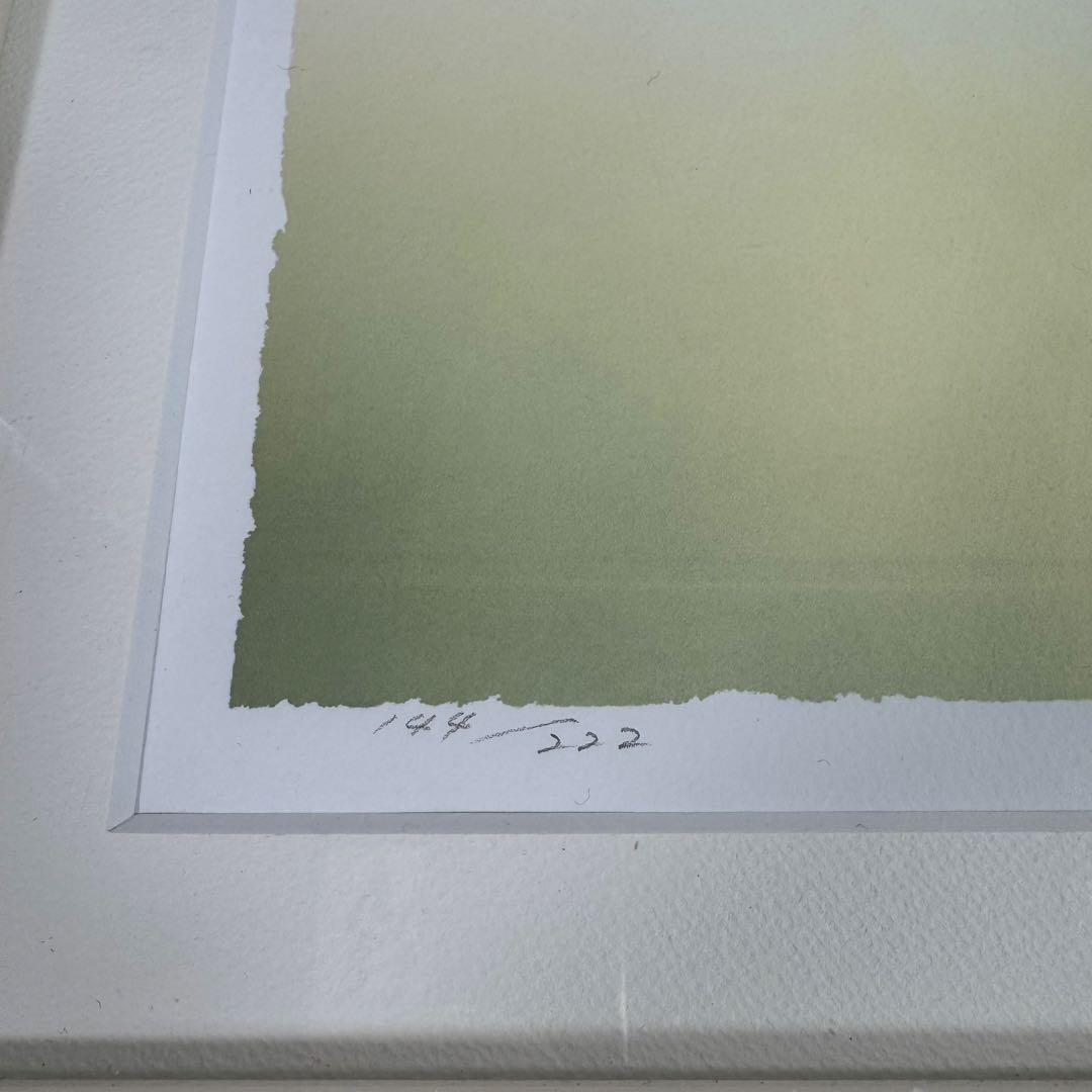 ChieArt 　直筆サイン入り版画「光の扉」　完売品　222枚限定