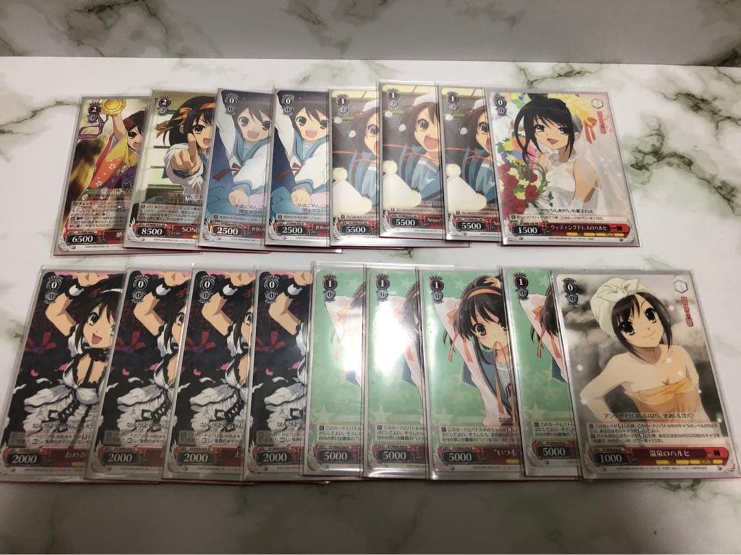 涼宮ハルヒ　トレーディングカード５０枚
