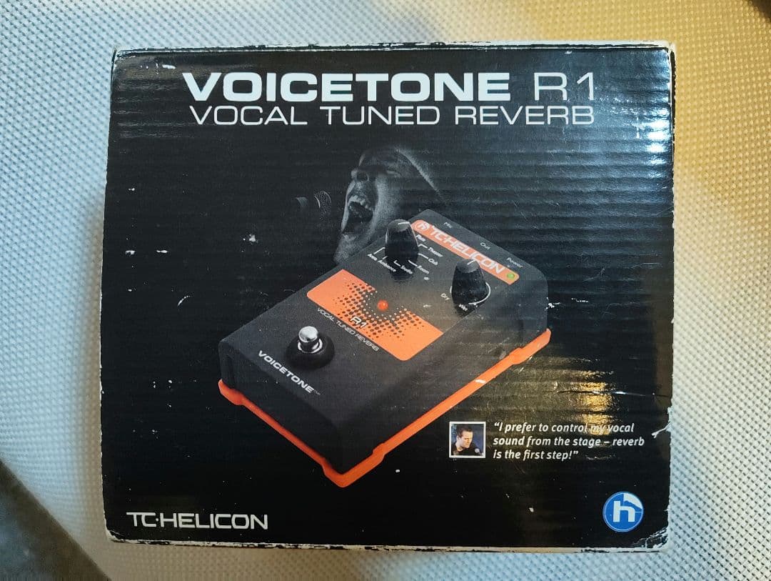 TC HELICON VoiceTone R1 リバーブ・ボーカルエフェクター
