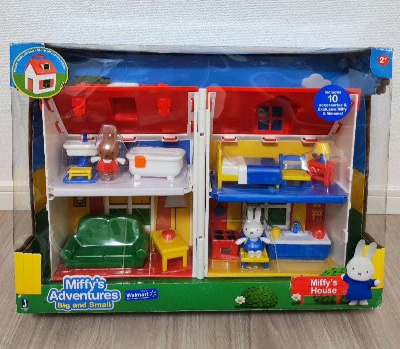 日本未発売　生産終了　ミッフィーのおうちセット