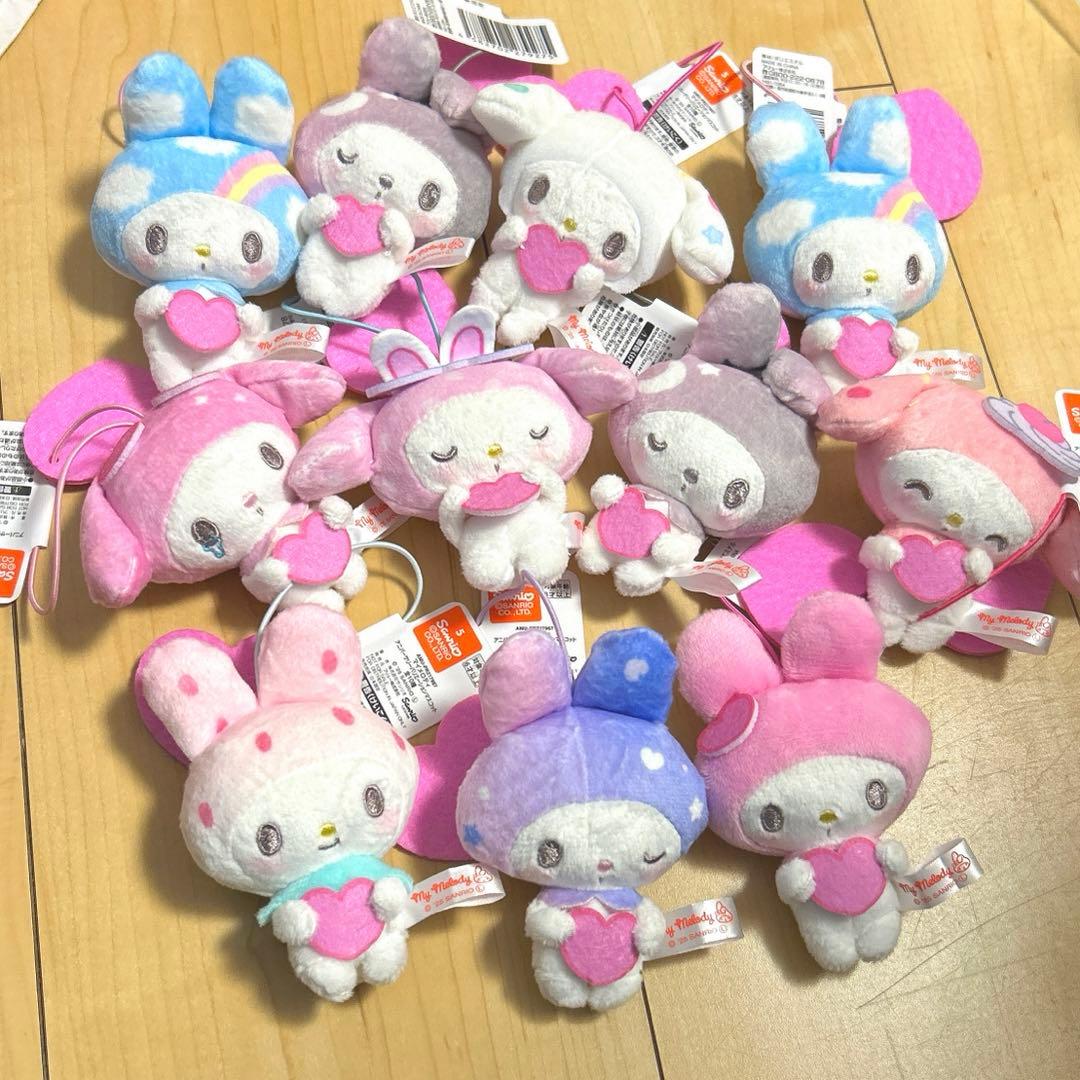 即日発送 サンリオ マイメロディ アニバーサリーバリエーションマスコット セット