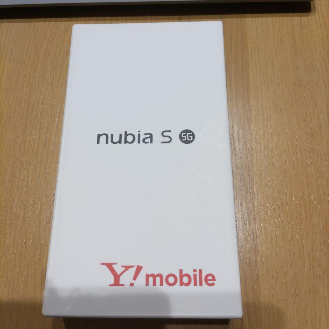 nubia S 5G A403ZT ホワイト Y!mobile simフリー