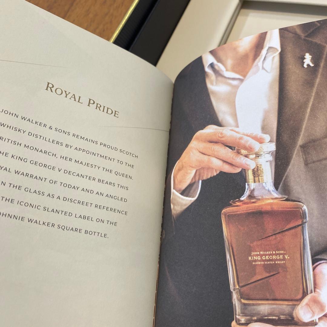 正規品　ジョン・ウォーカー＆サンズ キングジョージ5世　750ml