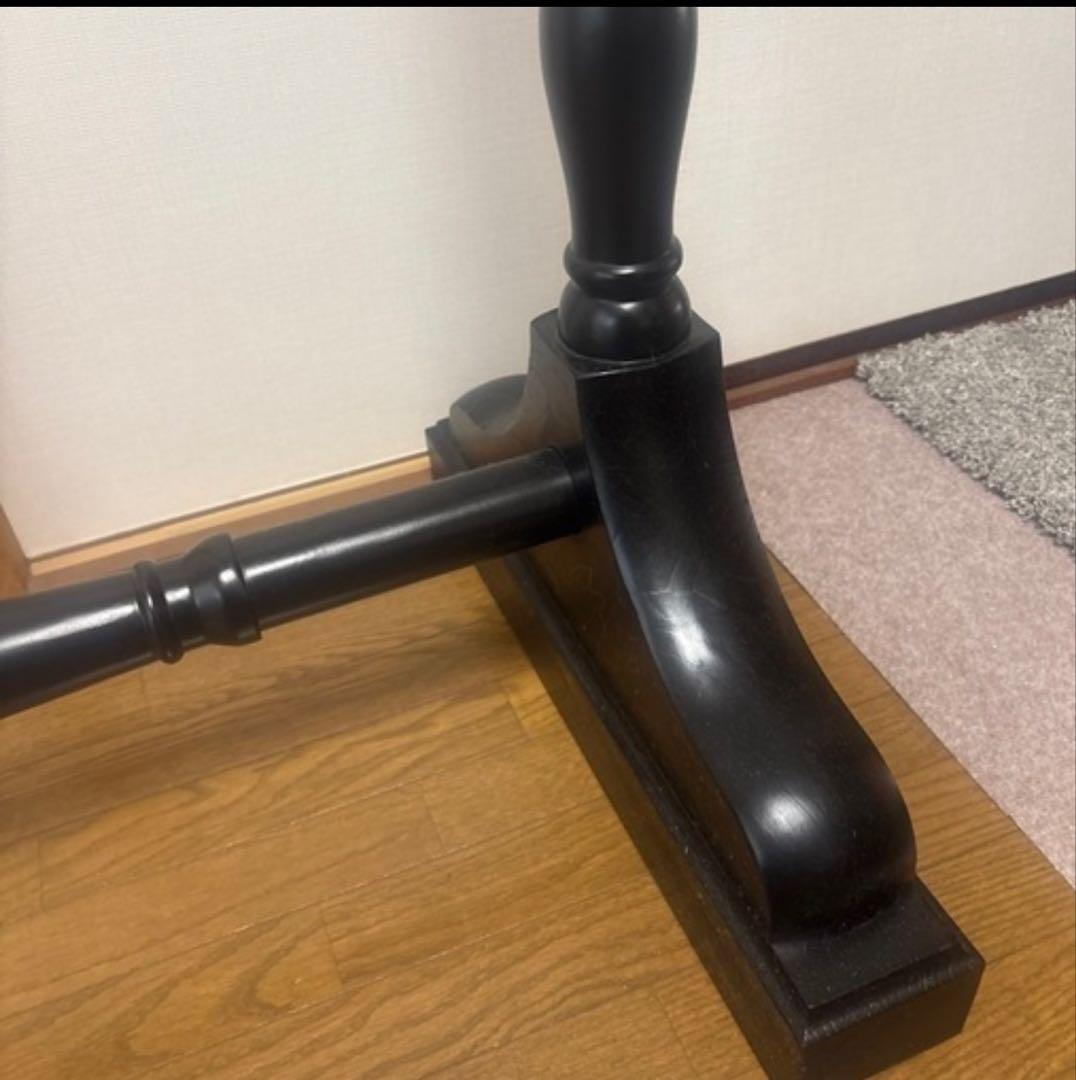 クラシックスタイル 木製衣桁 ブラック