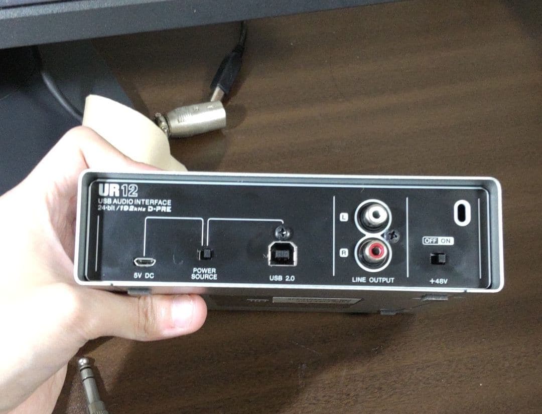 UR12 steinberg　オーディオインターフェース