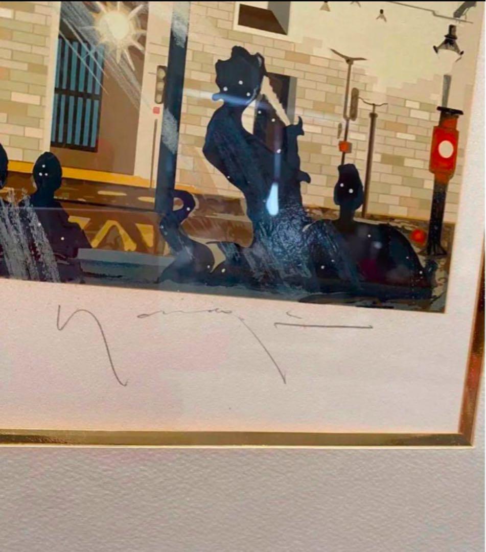 ヒロヤマガタ　コンコルド広場 額縁付き