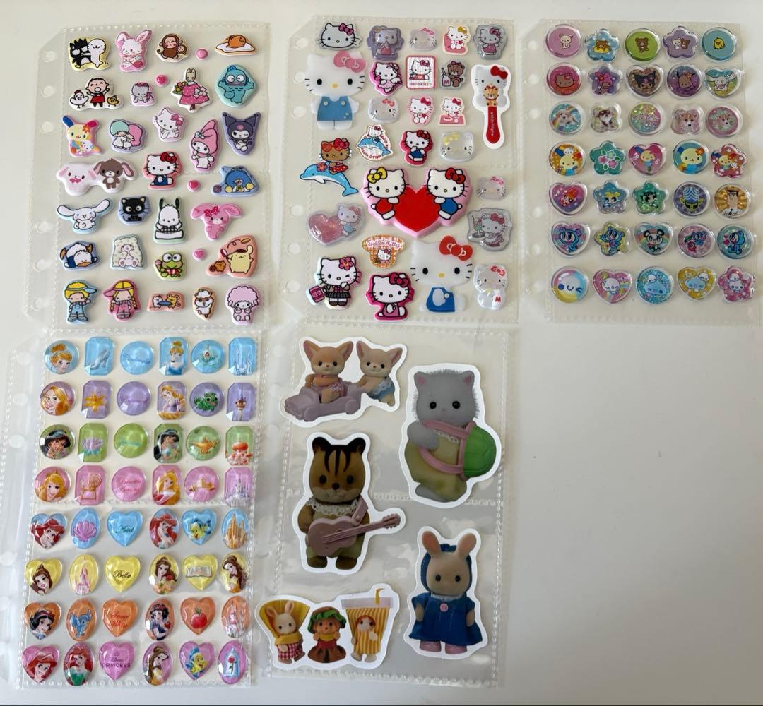 シール帳　シール交換　平成女児　ハローキティバインダー　完成品　正規品