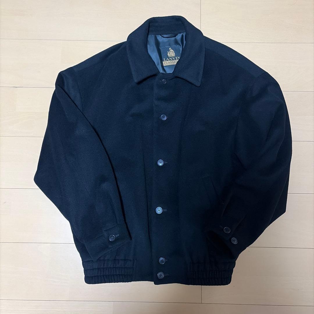 lanvin ランバン　カシミア100% 短丈　ジャケット　ブルゾン