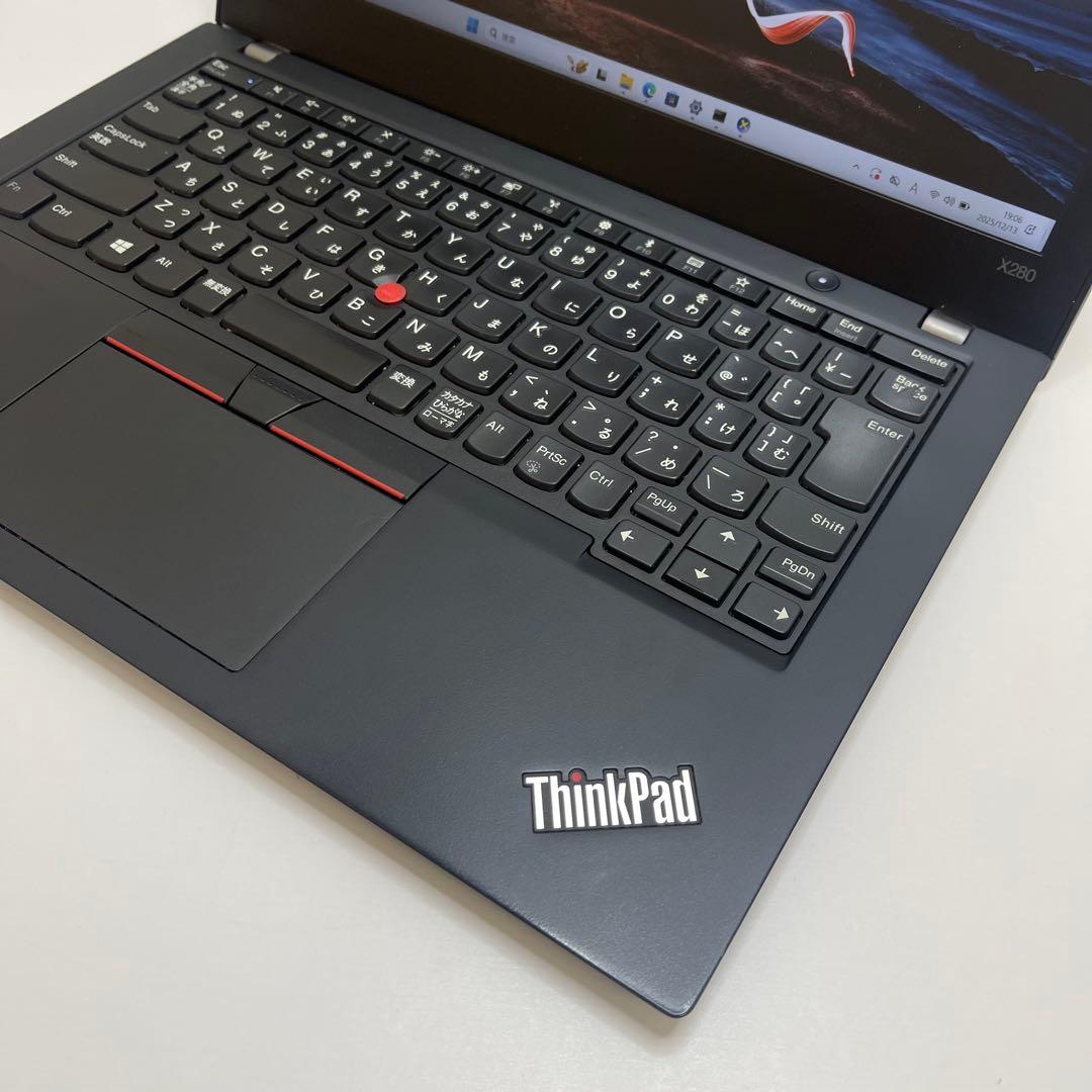 #597 レノボ Thinkpad X280 i5-8250U 8GB 256