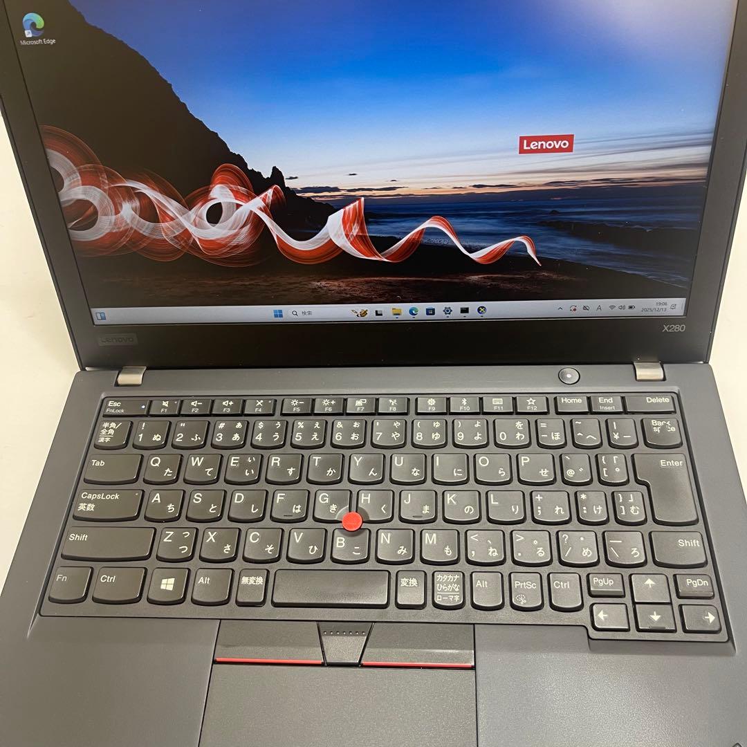 #597 レノボ Thinkpad X280 i5-8250U 8GB 256