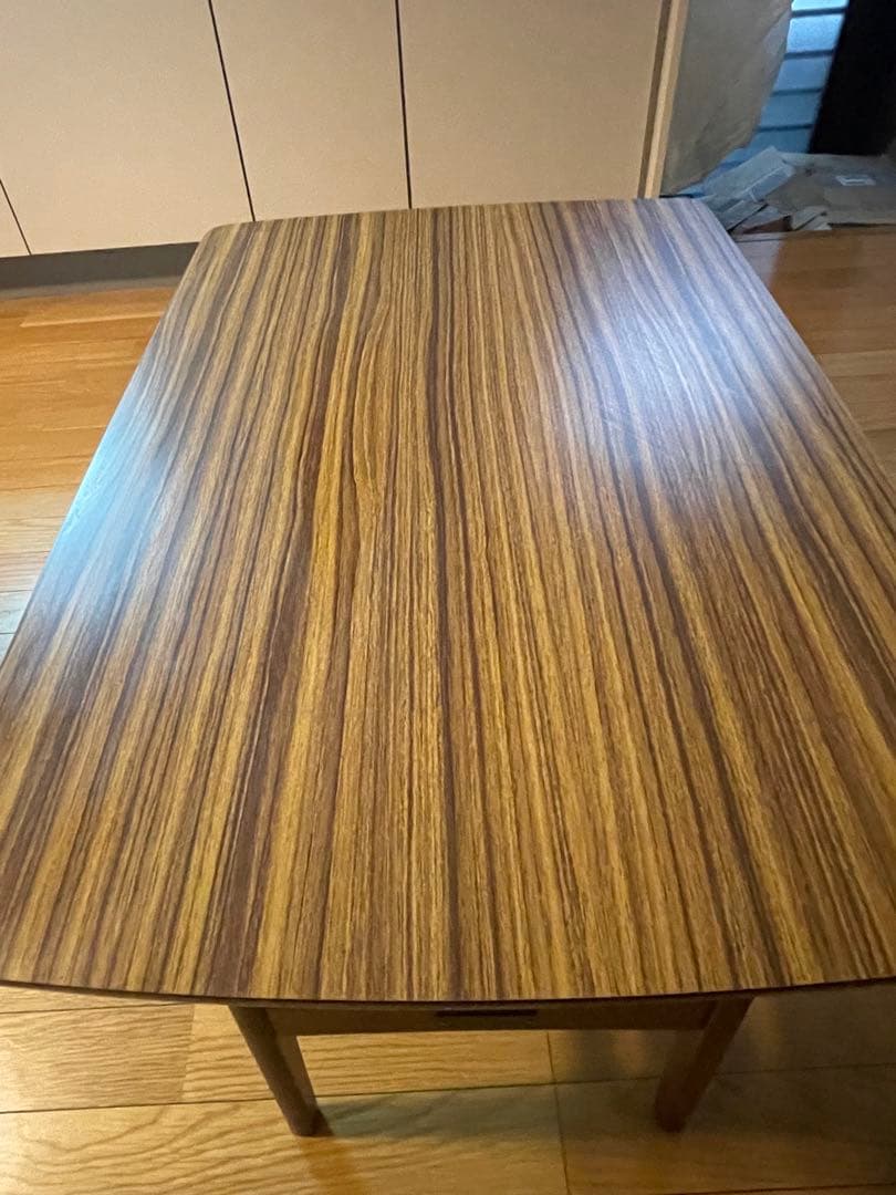 カリモク60　リビングテーブル小　ウォールナット　サイドテーブル