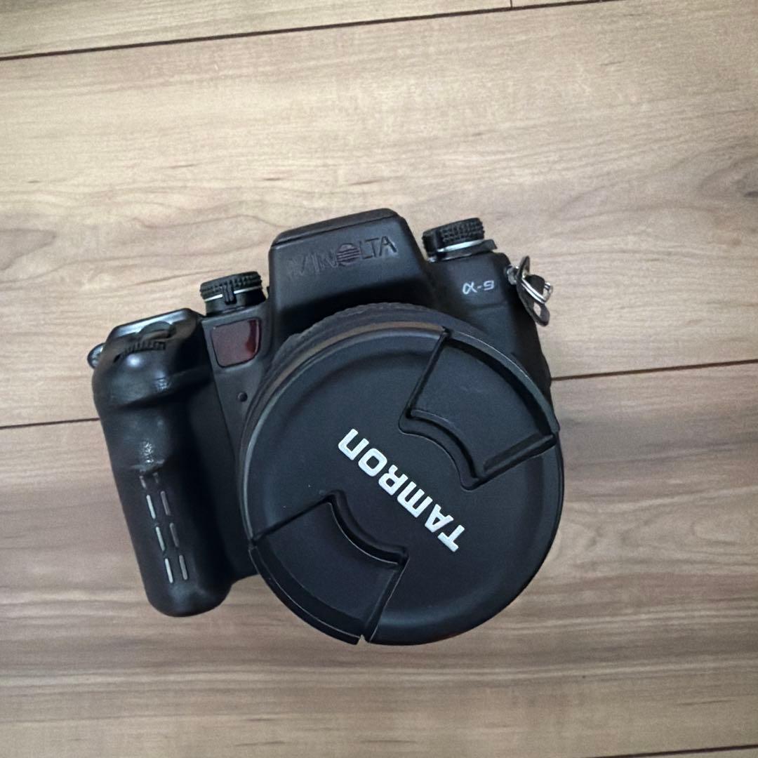 Minolta α9一眼レフカメラ Tamronレンズ付き