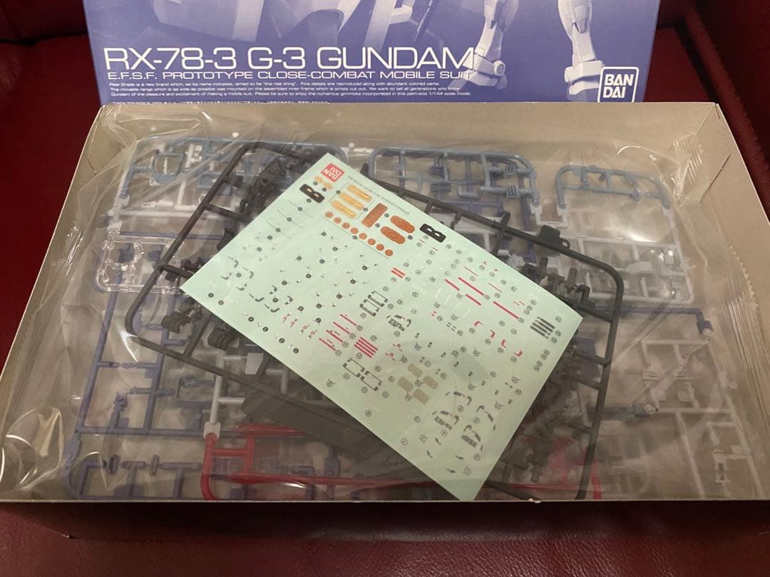 2点セット　RG RX-78-3 G-3、ルージュ + I.W.S.P.