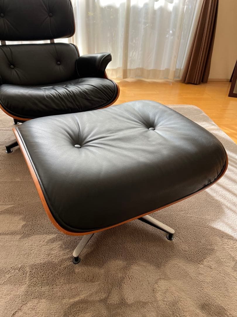 ②【リプロダクト】イームズラウンジチェア(オットマン)『セット販売限定』