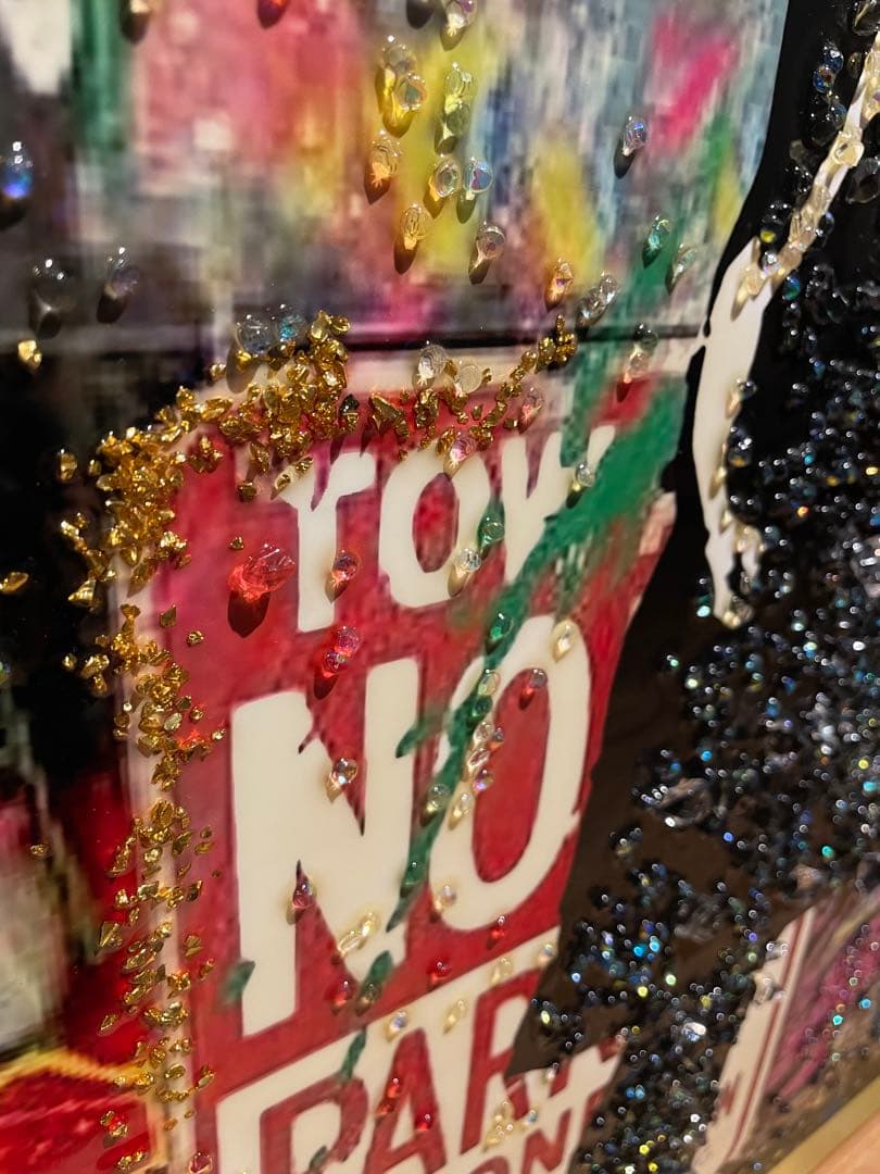 バンクシー　風船を持つ少女 絵画　アート