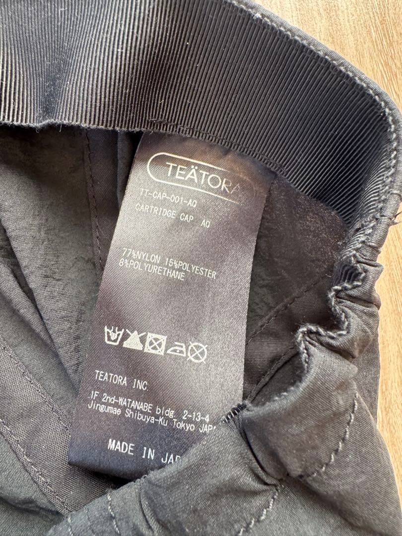 TEATORA CARTRIDGE CAP AQUAKINESIS］帽子