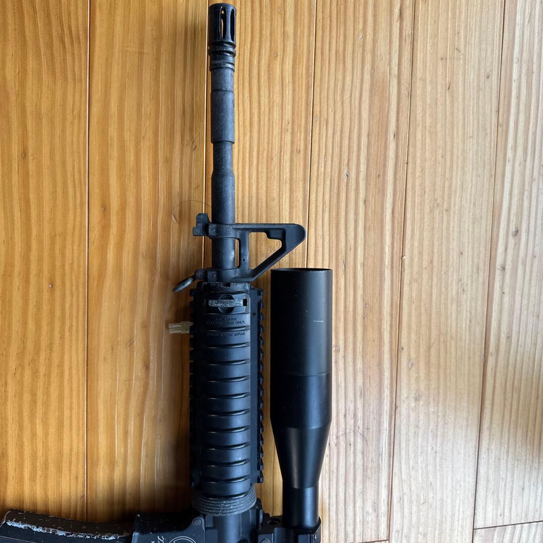 ジャンク品　M4A1 電動ガン ブラック スコープ付き