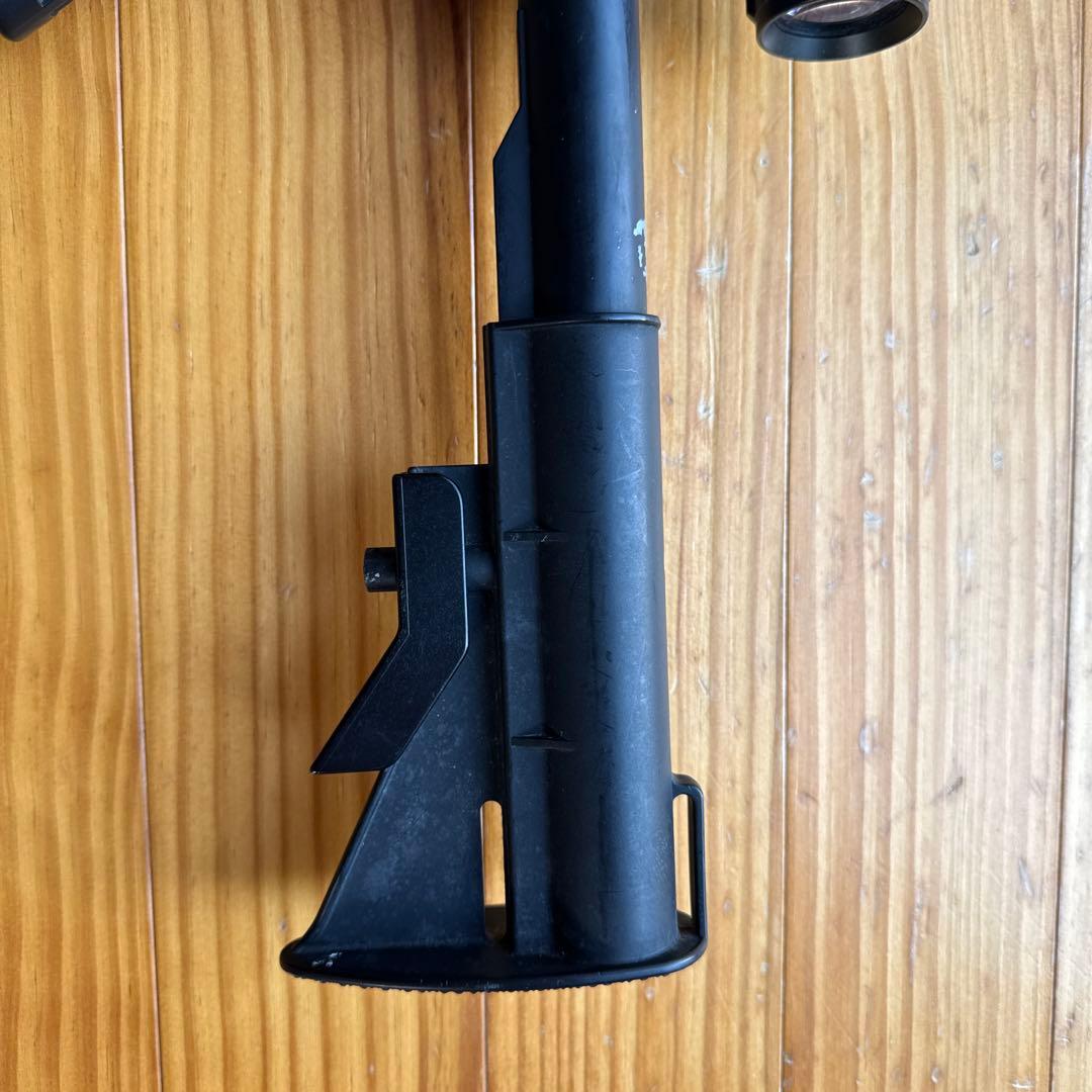ジャンク品　M4A1 電動ガン ブラック スコープ付き