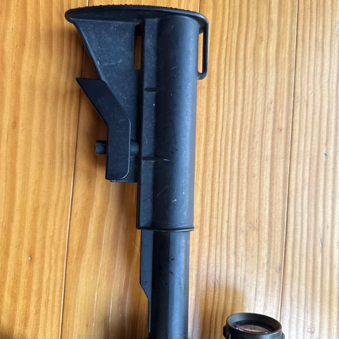 ジャンク品　M4A1 電動ガン ブラック スコープ付き