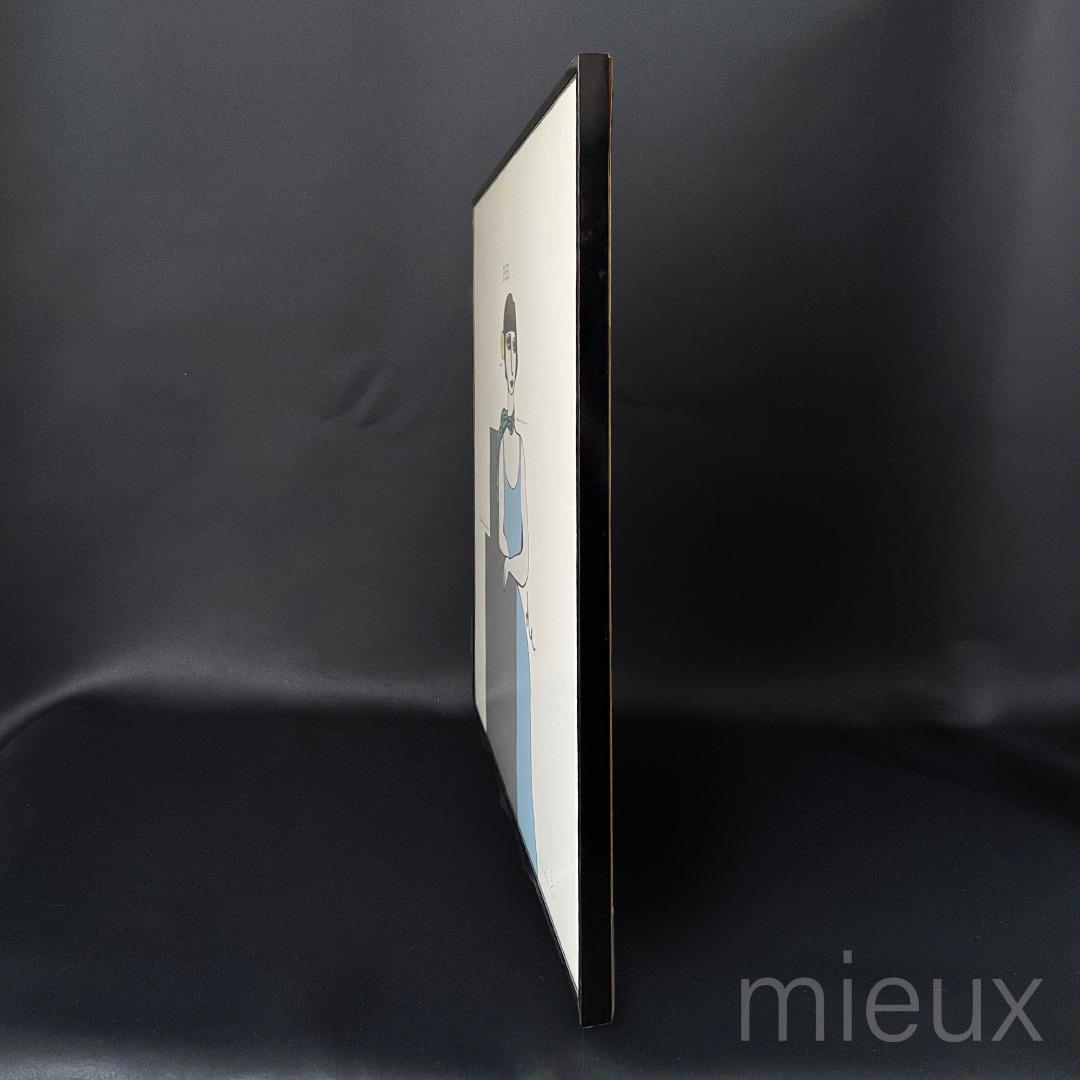 灘本唯人「1931 ロサンジェルス」シルクスクリーン サイン入 額付 中古 美品