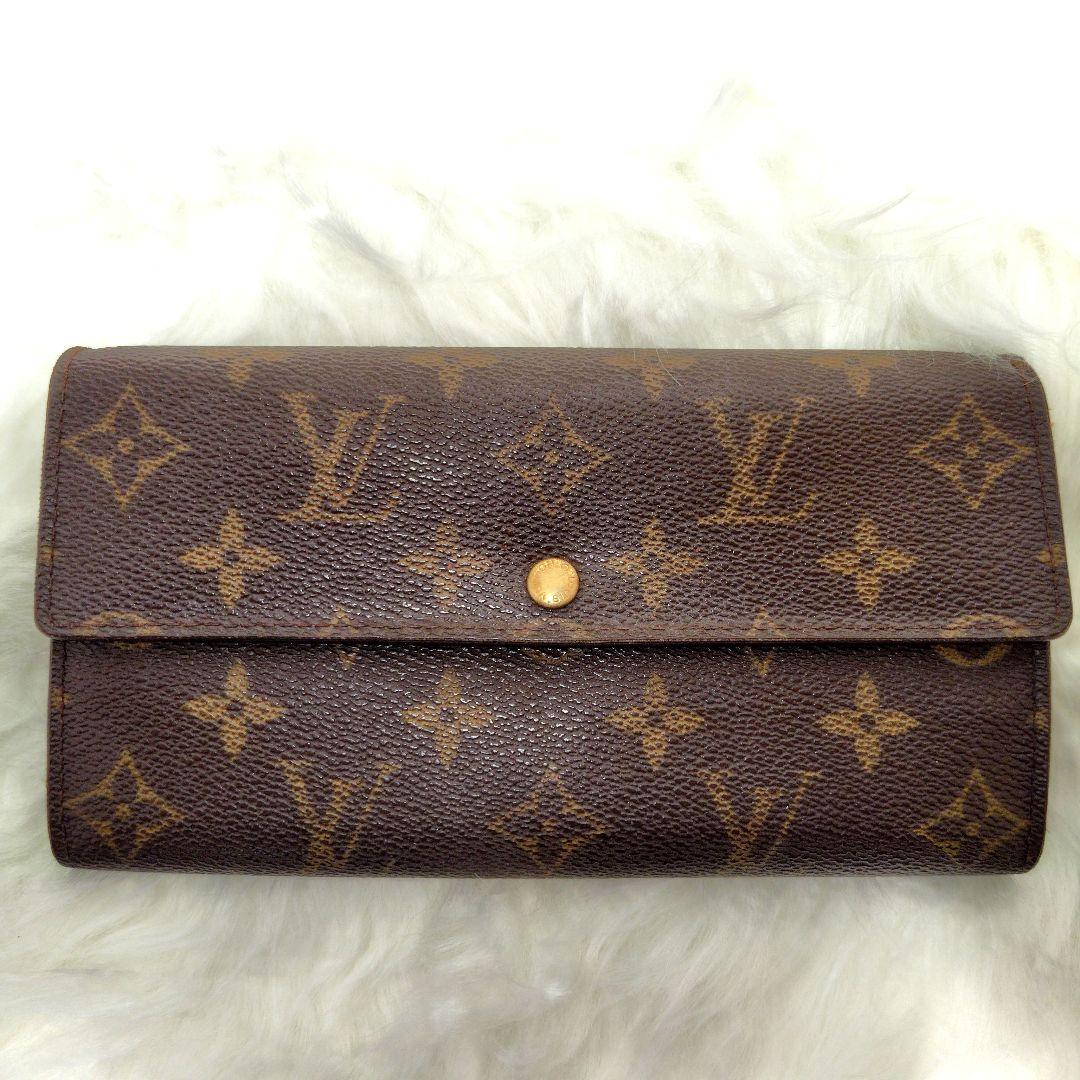 ✨ルイヴィトン✨モノグラム✨ポシェット ポルトモネ クレディ 二つ折り財布