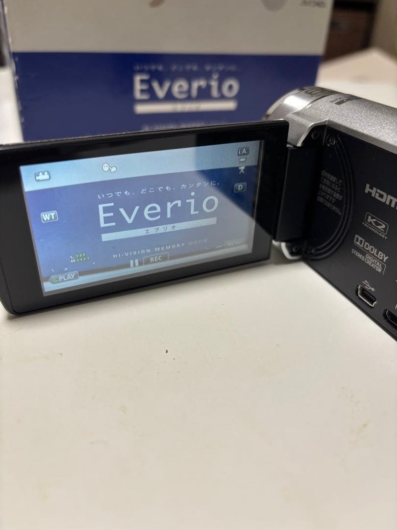 JVCケンウッド エブリオ GZ-HM155-S 動作品