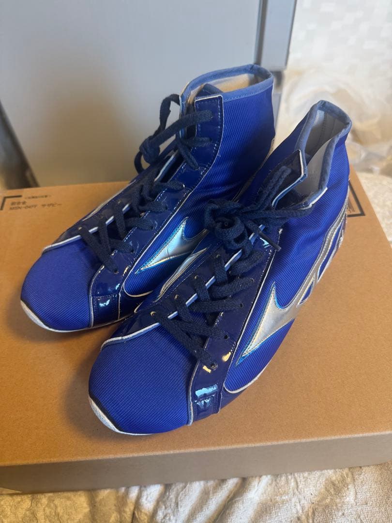 Mizuno ボクシングシューズ 青